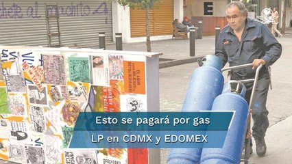 ¿Cuál es el precio máximo del gas LP del 1 al 7 de agosto?