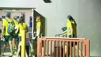 Over 100 Olympians flown into Darwin on special charter flight