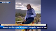 Patricia Bullrich visitó el sitio donde se encontró el cuerpo del joven