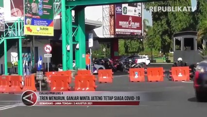 Ganjar Minta Jateng Tetap Siaga Meski Tren Covid-19 Turun