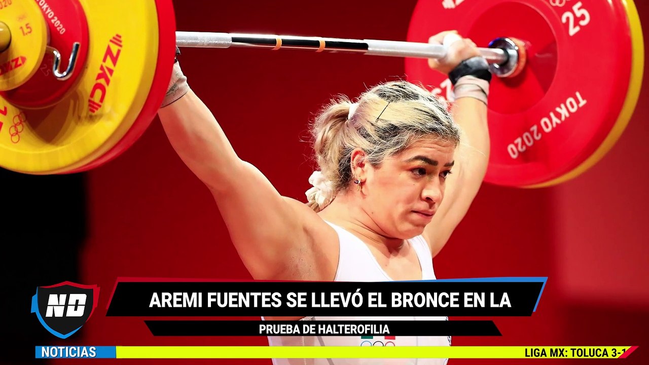 Aremi Fuentes consigue medalla de bronce en Tokio 2020