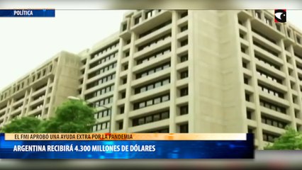 El FMI aprobó una ayuda extra por la pandemia y Argentina recibirá 4.300 millones de dólares