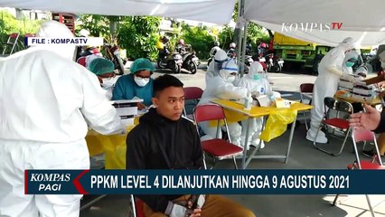 PPKM Level 4 Dilanjutkan hingga 9 Agustus 2021, Ini Penjelasan Jokowi