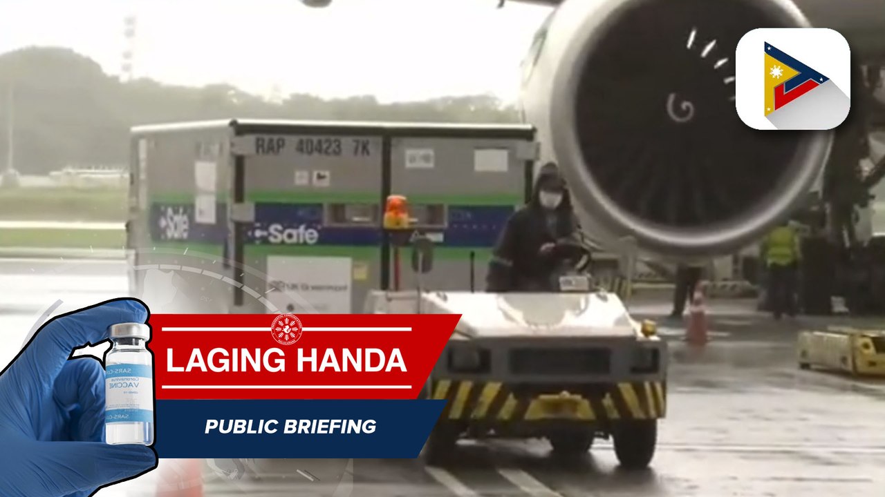 415,040 doses ng AstraZeneca vaccine na donasyon ng bansang UK, dumating na sa bansa kahapon