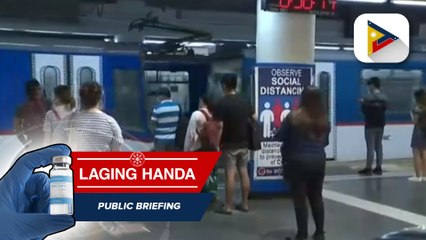 Télécharger la video: Libreng sakay sa mga pasahero ng MRT-3, LRT-2, at PNR, handog ng DOTr sa mga nabakunahan na laban sa COVID-19