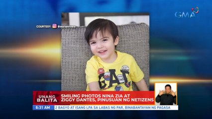 Smiling photos nina Zia at Ziggy Dantes, pinusuan ng netizens | UB
