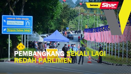 Pembangkang sekali lagi redah Parlimen