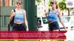Steal Denim Crop Tops Shorts From The Pop Singer Taylor Swift To Look Gorgeous
