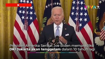 Diprediksi Tenggelam 10 Tahun Lagi, Ini Tanggapan Wagub DKI