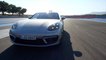The new Porsche Panamera 4S E-Hybrid GT in Silver Metallic Driving Video