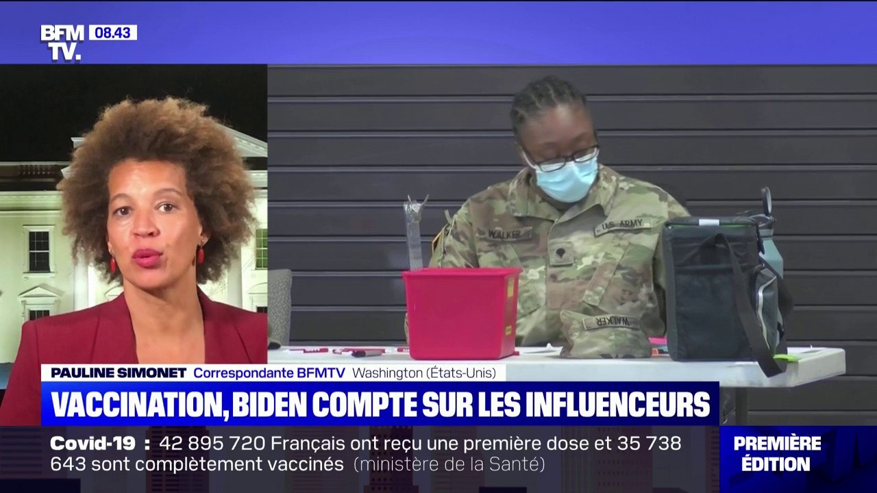 Aux États-Unis, Joe Biden mise sur les influenceurs pour convaincre les jeunes de se faire vacciner