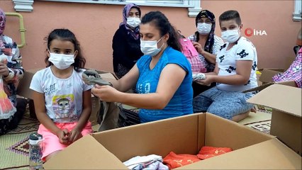 Doğmamış bebeğinin kıyafetlerini ağlayarak yangın bölgesine gönderdi