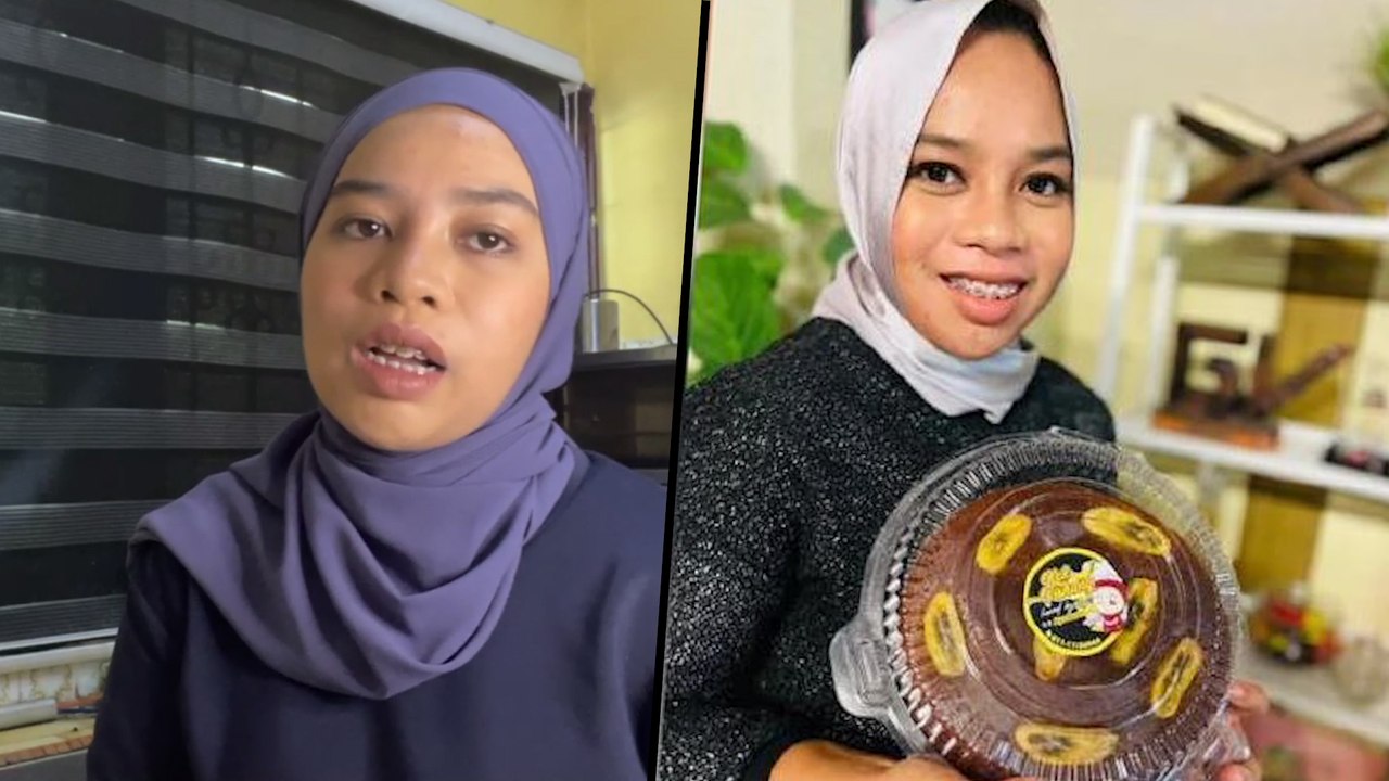 Terliur tengok kek pisang! Ayu Damit tak reti duduk diam, cari duit macam-macam cara