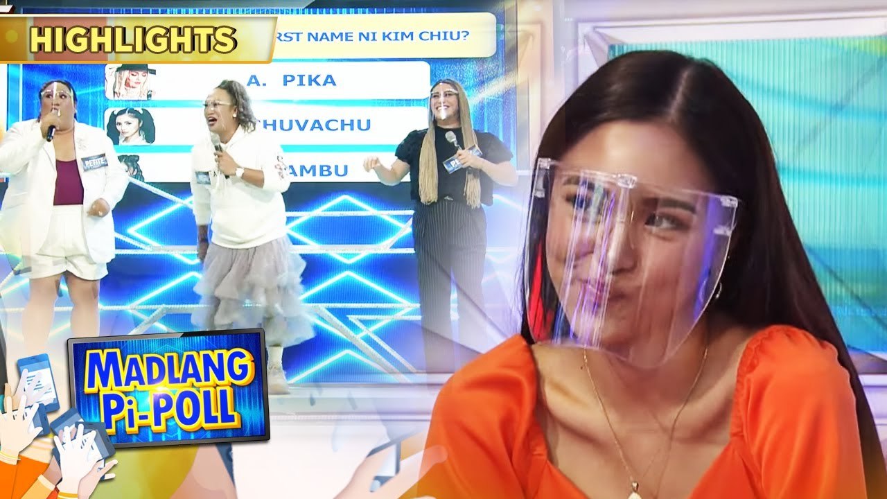 Kim Chiu gets annoyed with Madlang Pi-poll question | It's Showtime Madlang Pi-POLL