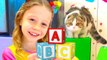 Nastya learns the Alphabet, colors and numbers - Collection learn like Nastya