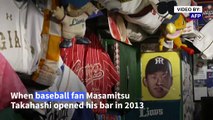 Tokyo baseball bar owner watches long-awaited Olympics all alone