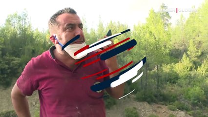 Yangınla mücadeleyi oğluna anlattı: Helikopterli amcalarınız benim arkadaşlarım, söndürürler