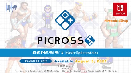 Picross S : Mega Drive & Master System III Edition - Bande-annonce officielle