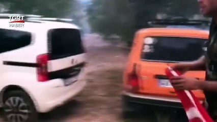 Azerbaycanlı İtfaiye Eri Yangında Canı Pahasına Şanlı Bayrağı Kurtardı!