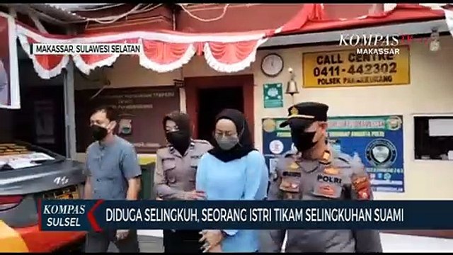 Diduga Selingkuh, Seorang Istri Tikam Selingkuhan Suami