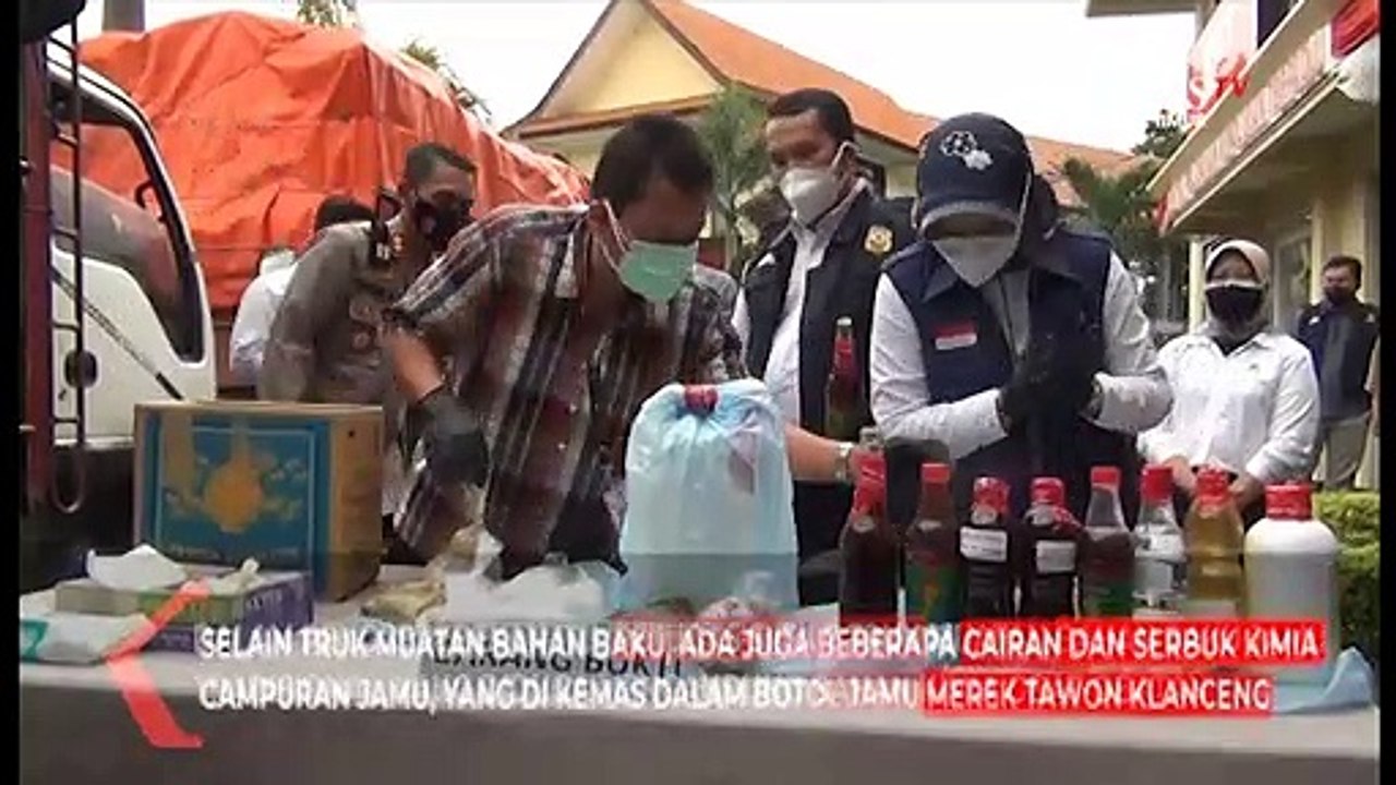 BPOM Bongkar Pabrik Jamu Tradisional Berbahan Kimia