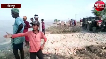 कटान की जद में आया नौनिहालों का स्कूल, प्रशासन बचाने की तैयारी में जुटा