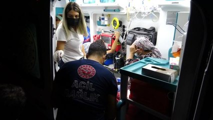 Yakmaya çalıştığı evdeki kişiyi bıçakla yaraladı