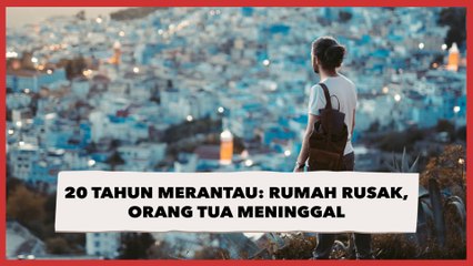 20 Tahun Merantau, Pria Ini Syok Pas Balik- Rumah Rusak, Orang Tua Meninggal