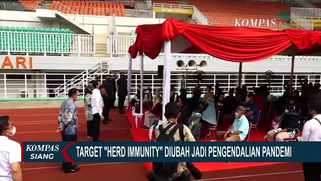 Vaksinasi Masih Jauh Dari Target, Pemerintah Ubah Target Herd Immunity jadi Pengendalian Pandemi