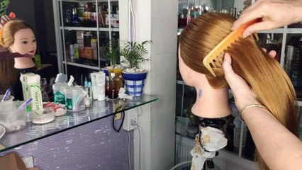 Búi Tóc Tiếp Viên Kiểu Búi Tóc Của Nhân Viên Ngân Hàng và Tiếp Viên Hàng Không ! Kiểu Tóc Thứ 139