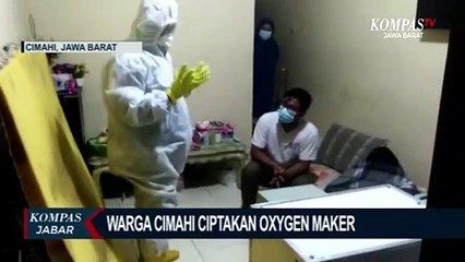 Bantu Pasien Covid-19, Warga Cimahi Ciptakan Oxygen Maker