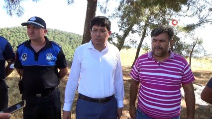 Nazilli’de yangınlara karşı havadan ve karadan denetim yapılıyor