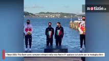 Tokyo 2020, Tita-Banti sono campioni olimpici nella vela Nacra 17: applausi sul podio per l'oro