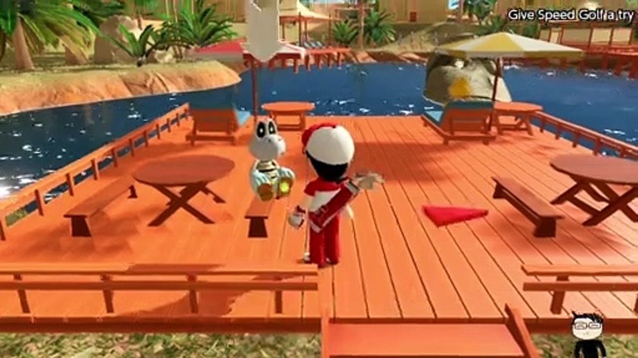 (SWITCH) Mario Golf - Super Rush - 05 - Golf Adventure Mode - Speed Golf - Balmy Dunes pt1