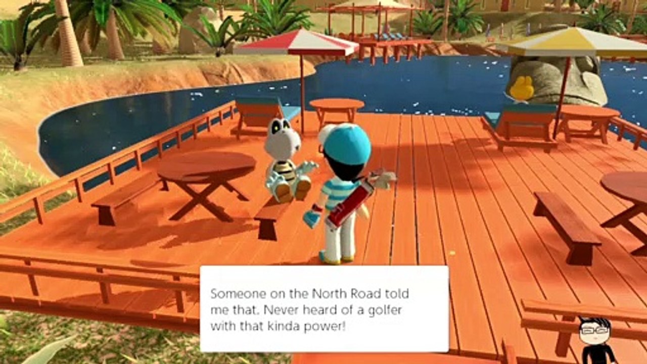 (SWITCH) Mario Golf - Super Rush - 06 - Golf Adventure Mode - Speed Golf - Balmy Dunes pt1