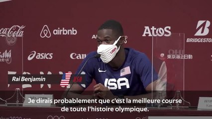 400m Haies - Benjamin : ''La meilleure course de toute l'histoire olympique''