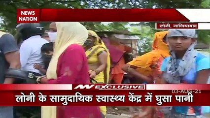 Ghaziabad battered by rain, several places waterlogged, Watch Video