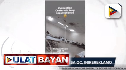 Télécharger la video: Quarantine facility sa QC, inirereklamo sa mga palikuran ng naturang quarantine facility, ginagamit ng nasa 30 pasyente; Mayor Belmonte, iginiit na pansamantala lang ang mga pasyente sa family room at nakatakdang ilipat sa individual cubicles