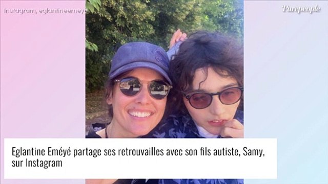 Eglantine Eméyé, mère d'un enfant polyhandicapé : retrouvailles avec Samy, un bonheur simple