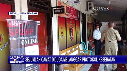 Dugaan Pelanggaran Protokol Kesehatan, Polisi Periksa Sejumlah Camat di Kabupaten Tegal