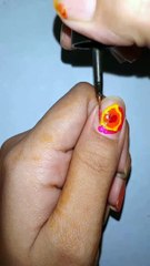 easy but beautiful colourful nail art design || beautiful easy nails design (#NailishClaw)