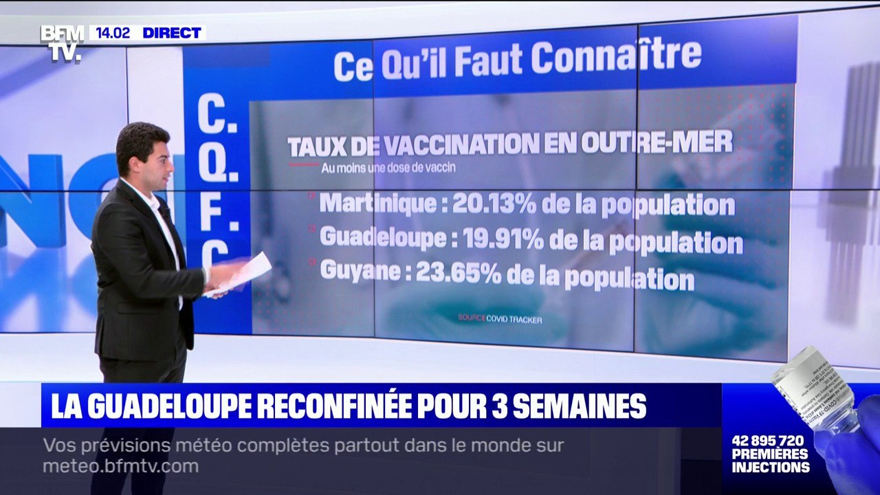 Vaccination: écart important entre la métropole et les territoires d'outre-mer