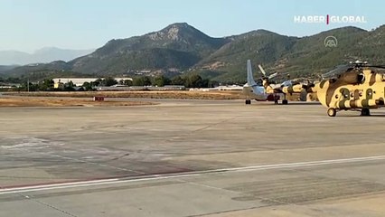 Türkiye'deki orman yangınlarına 6 ülkeden hava desteği geldi