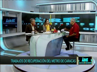 Al Aire | Comunidad organizada participa en trabajos de recuperación del Metro de Caracas