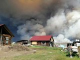 Sibirya'daki orman yangınları yerleşim alanlarına sıçradı