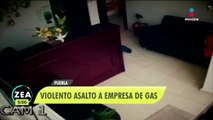 Asalto en oficinas de distribuidora de gas LP
