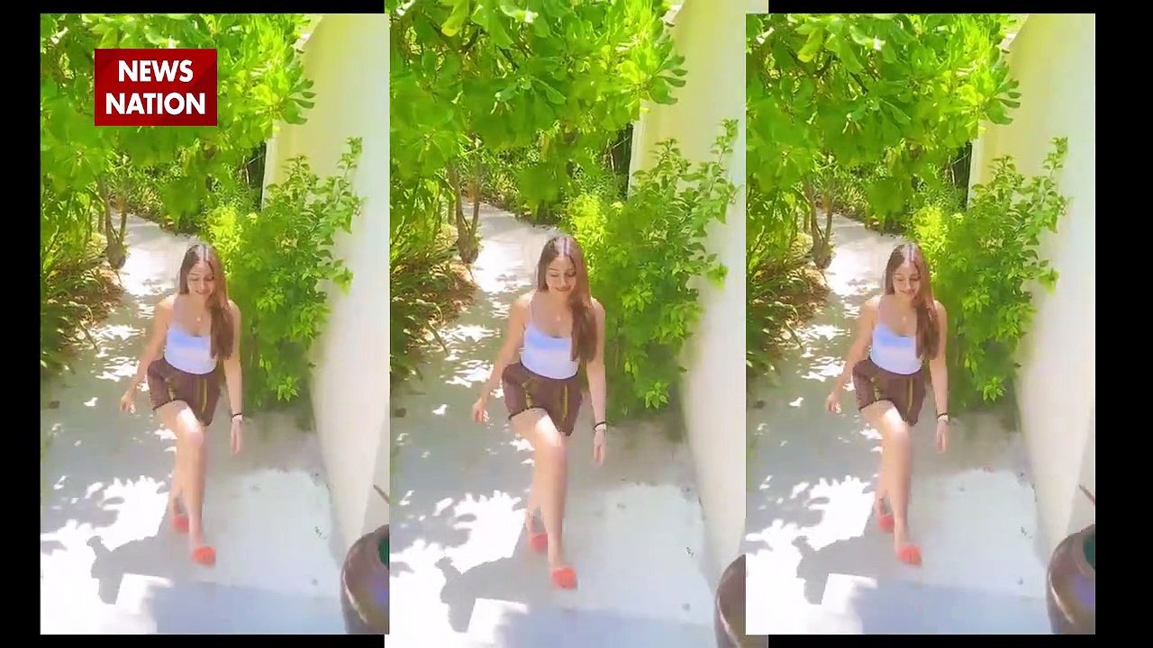 Surbhi Jyoti and his Maldives vacation created viral video!