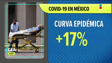 La Secretaría de Salud informó que la curva epidémica aumentó