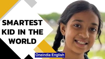 Indian American girl Natasha Peri declared brightest student in world | Oneindia News