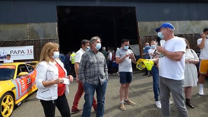 Remise de chèque SLA Charcot